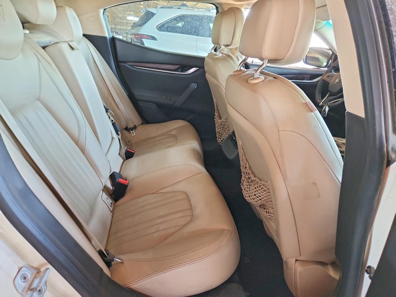 2015 Maserati Ghibli White vin: ZAM57XSA7F1130498