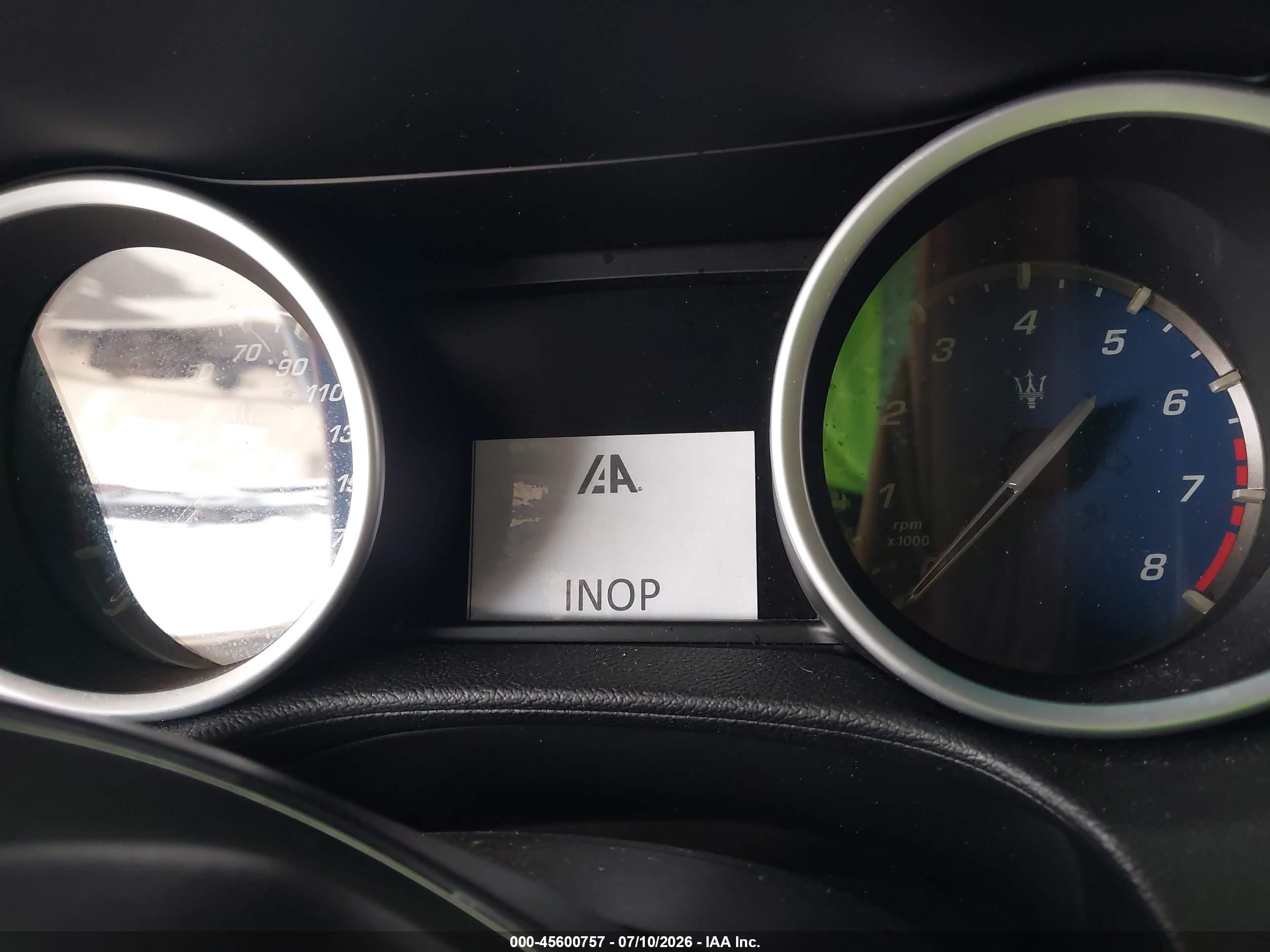 2015 Maserati Ghibli White vin: ZAM57XSA7F1162173