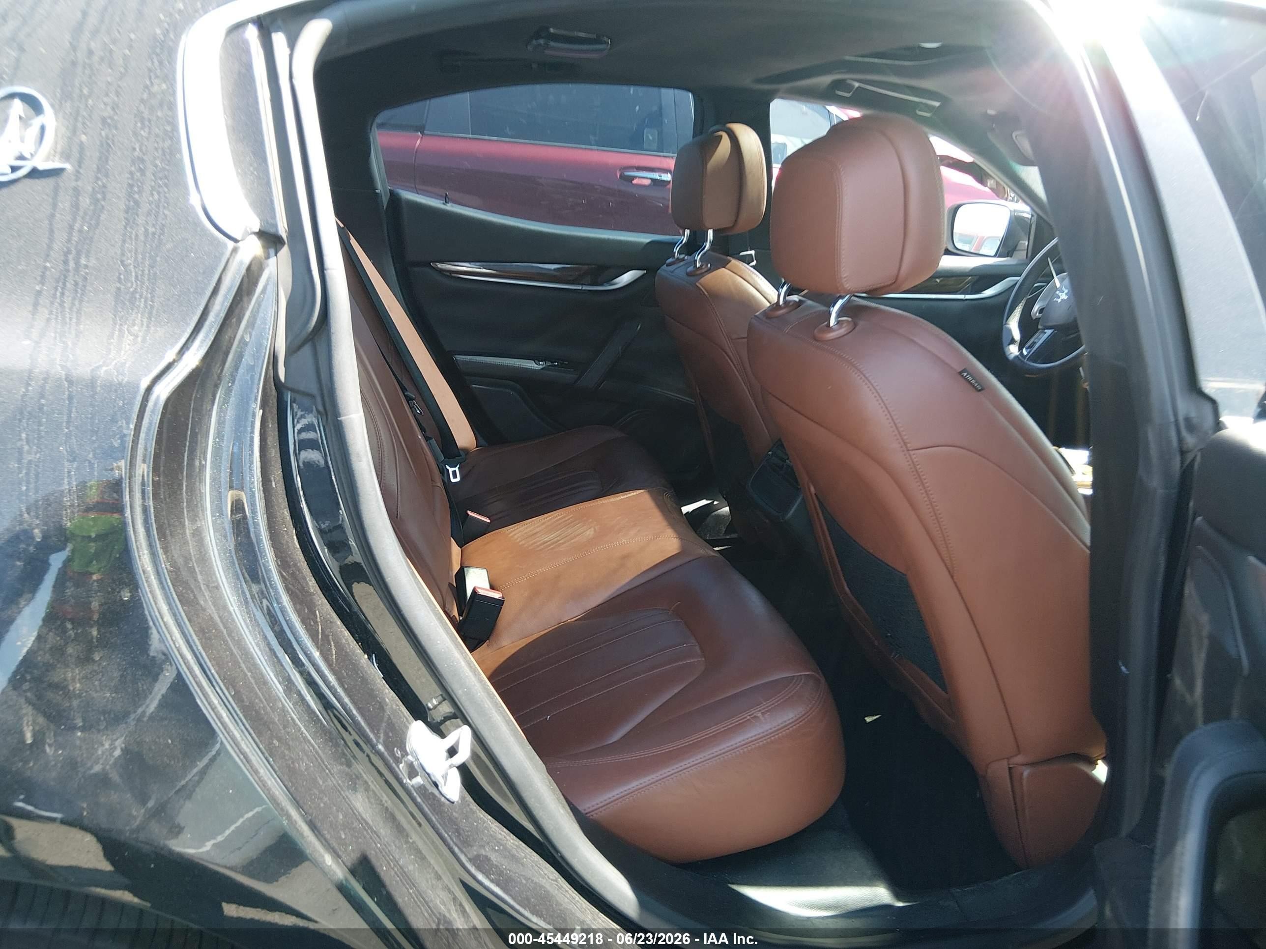 2014 Maserati Ghibli Black vin: ZAM57XSA9E1111370