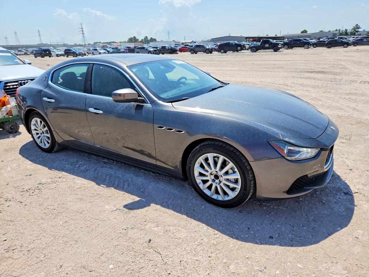 2017 Maserati Ghibli Charcoal vin: ZAM57XSA9H1206127