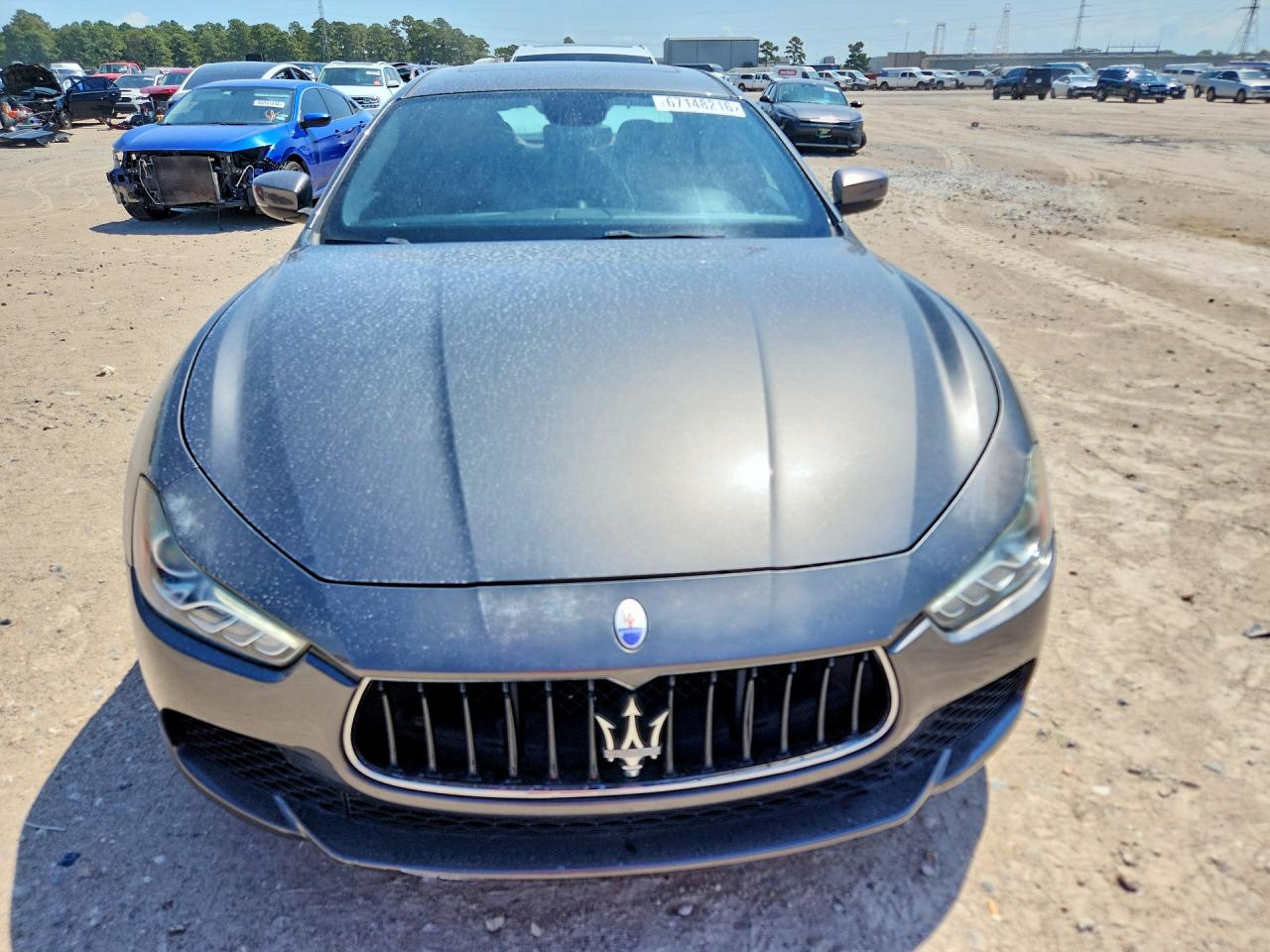 2017 Maserati Ghibli Charcoal vin: ZAM57XSA9H1206127