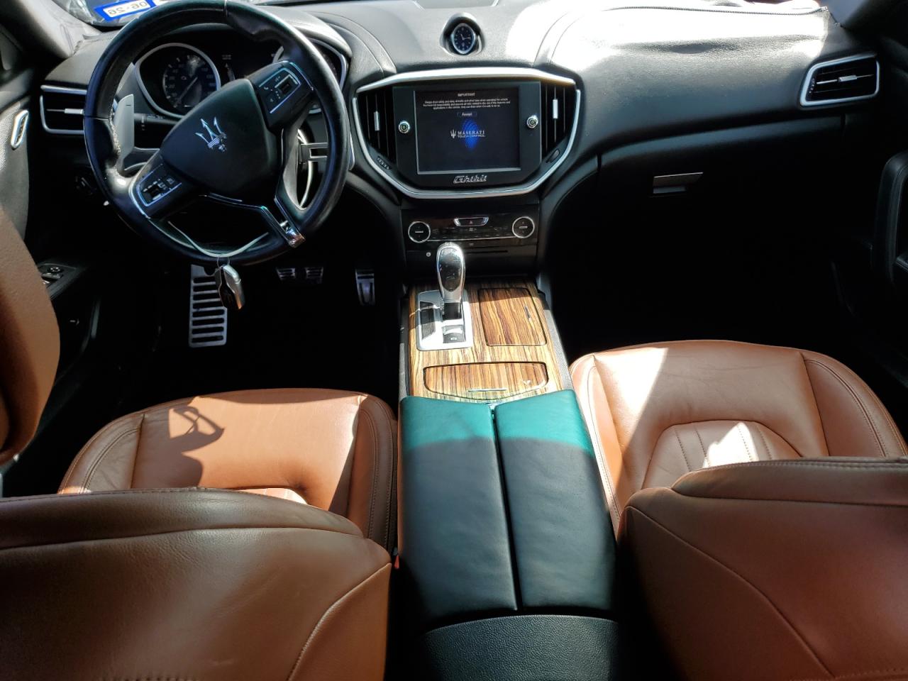 2014 Maserati Ghibli Black vin: ZAM57XSAXE1128131