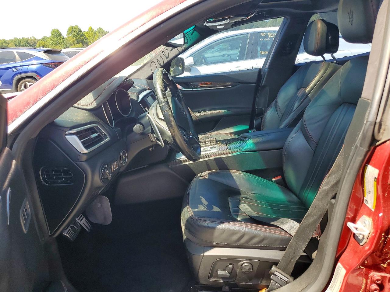 2015 Maserati Ghibli Burgundy vin: ZAM57XSAXF1155122