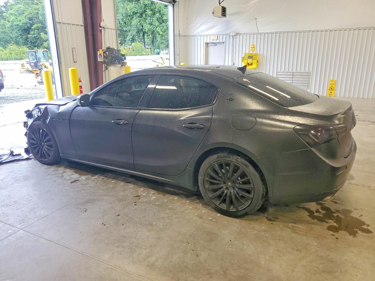 2016 Maserati Ghibli Black vin: ZAM57XSAXG1176263