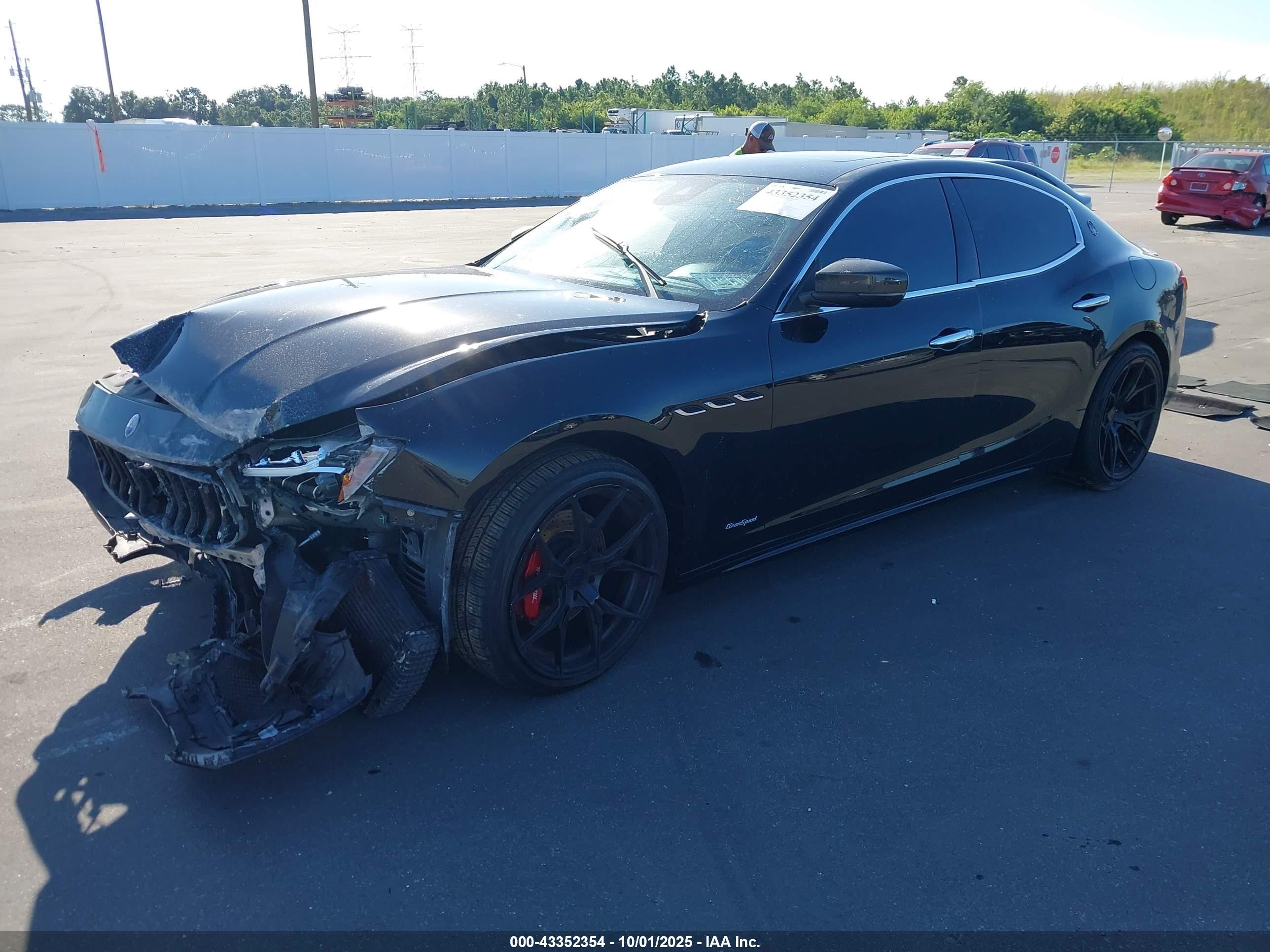 2018 Maserati Ghibli Gransport Black vin: ZAM57XSS7J1270956
