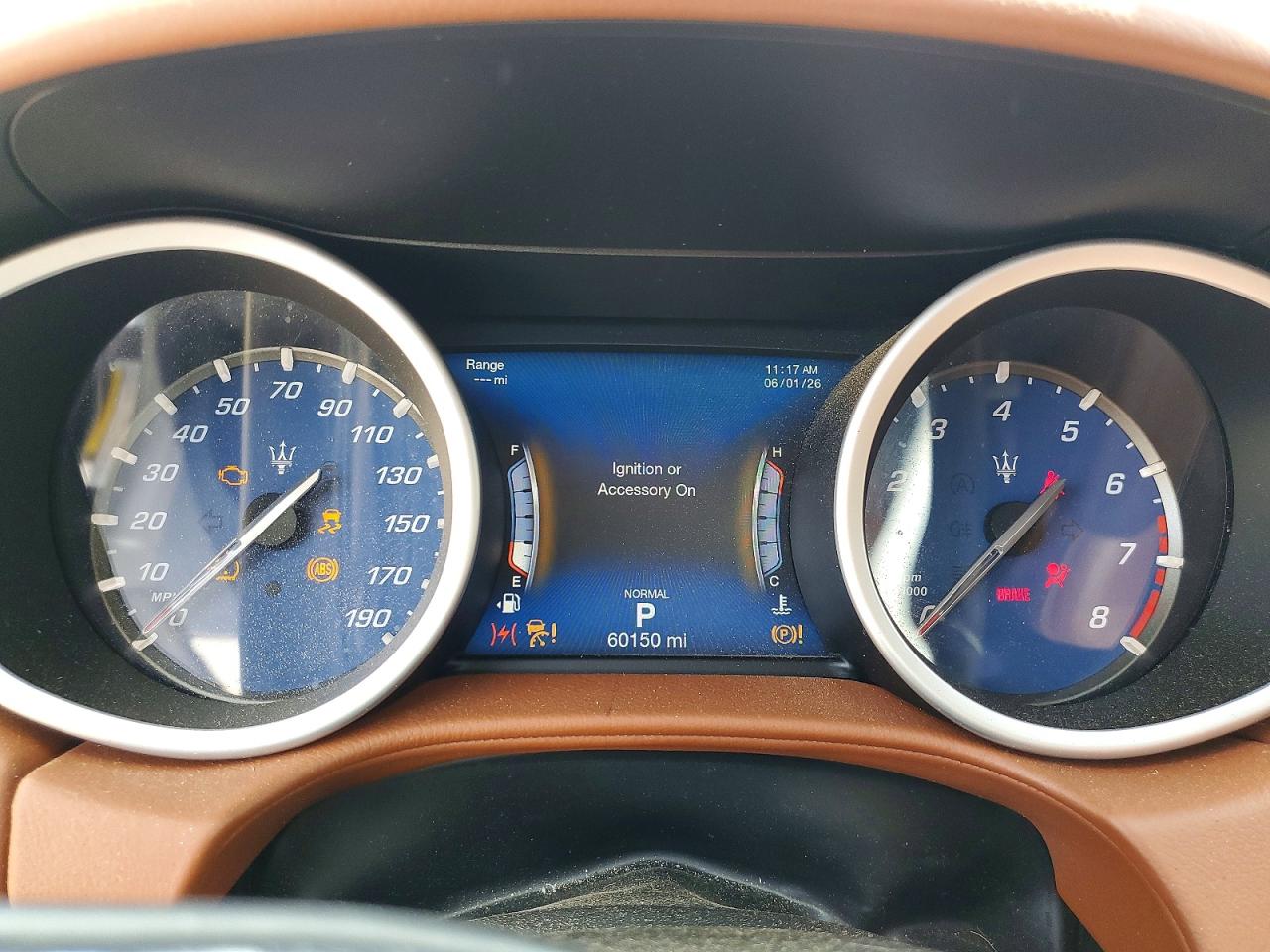 2019 Maserati Ghibli S Blue vin: ZAM57YSA6K1335777