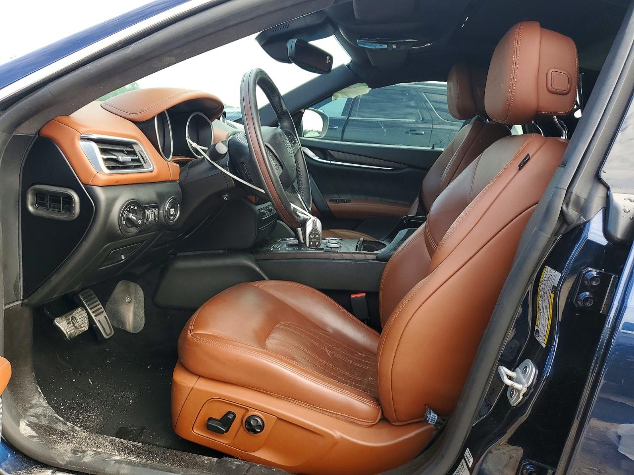 2019 Maserati Ghibli S Blue vin: ZAM57YSLXK1336397