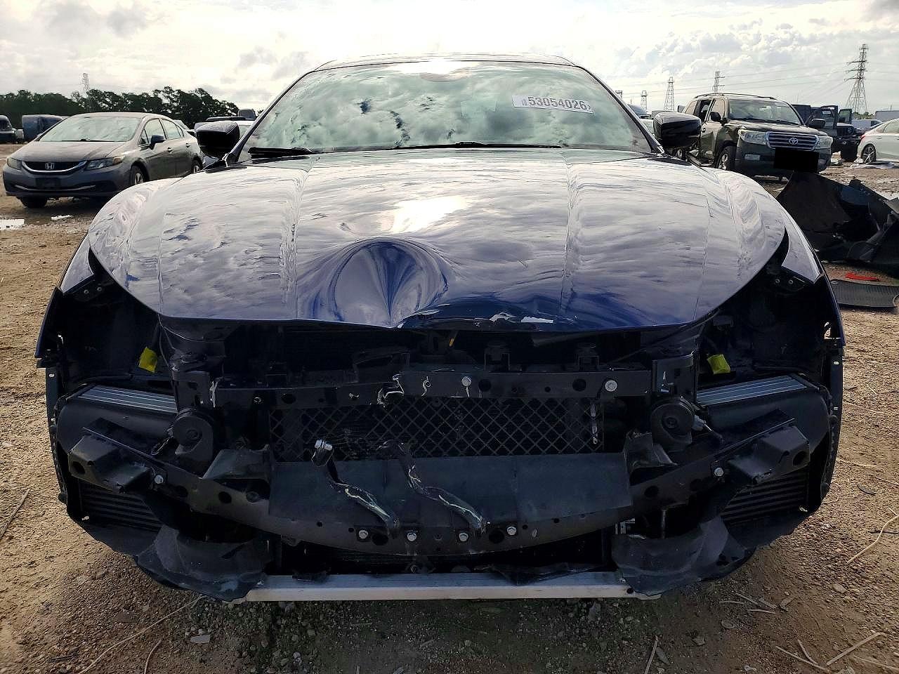 2019 Maserati Ghibli S Blue vin: ZAM57YSLXK1336397