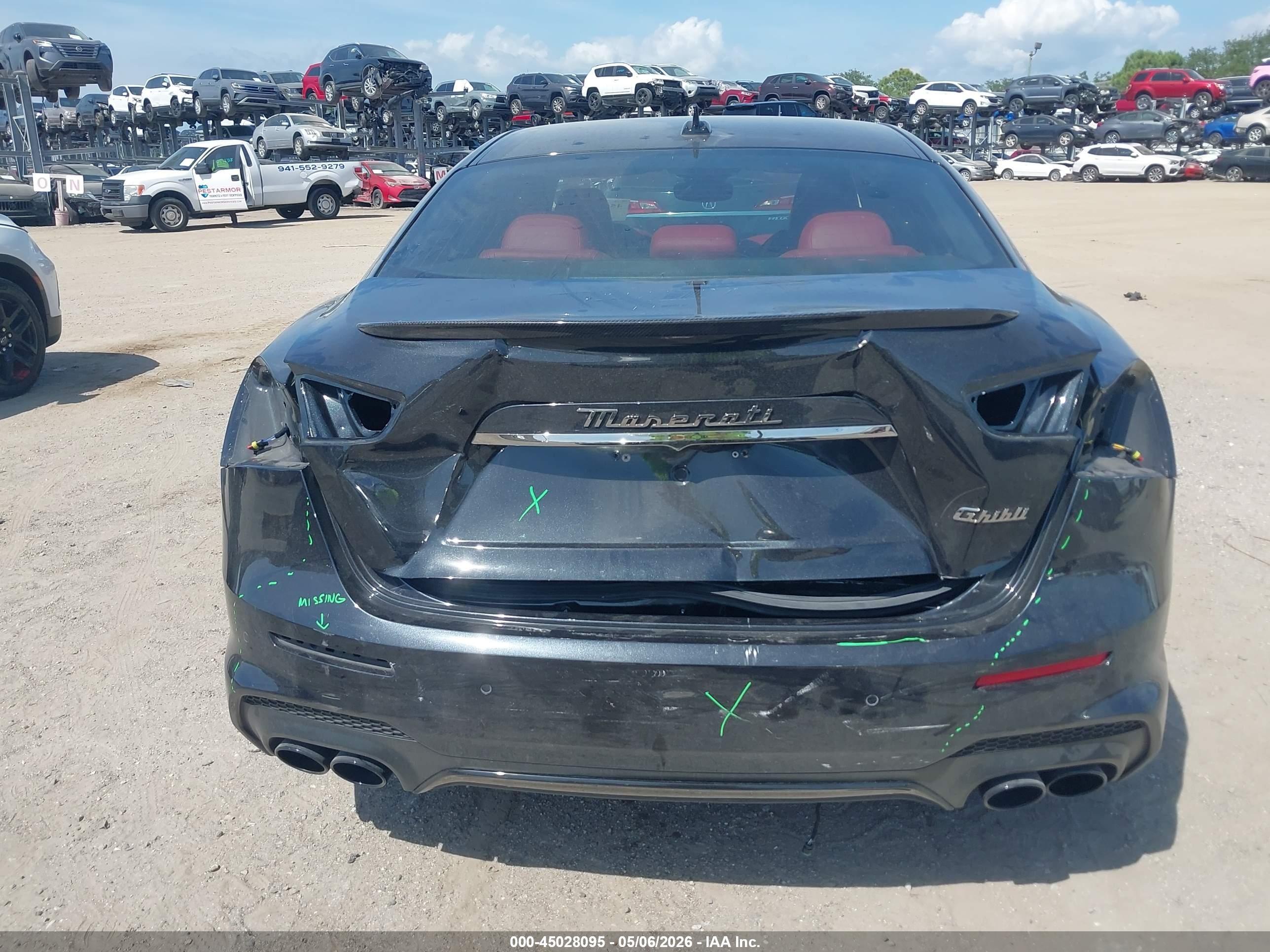2023 Maserati Ghibli Modena Gray vin: ZAM57YSM4PX418848