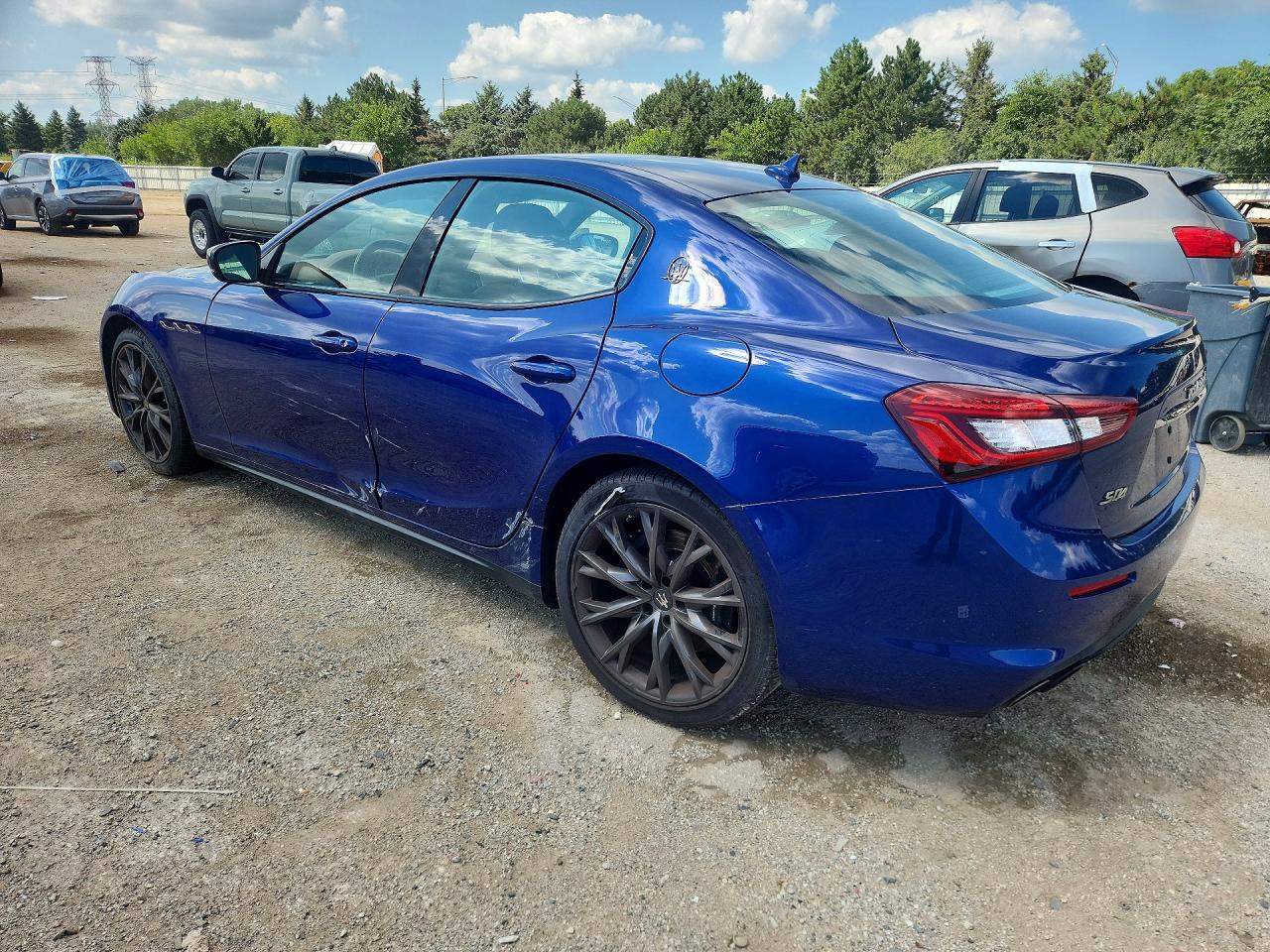 2020 Maserati Ghibli S Blue vin: ZAM57YTA0L1354583