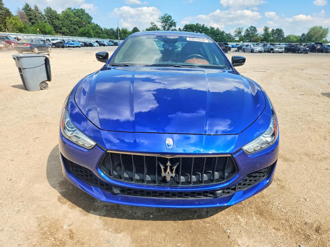 2020 Maserati Ghibli S Blue vin: ZAM57YTA0L1354583