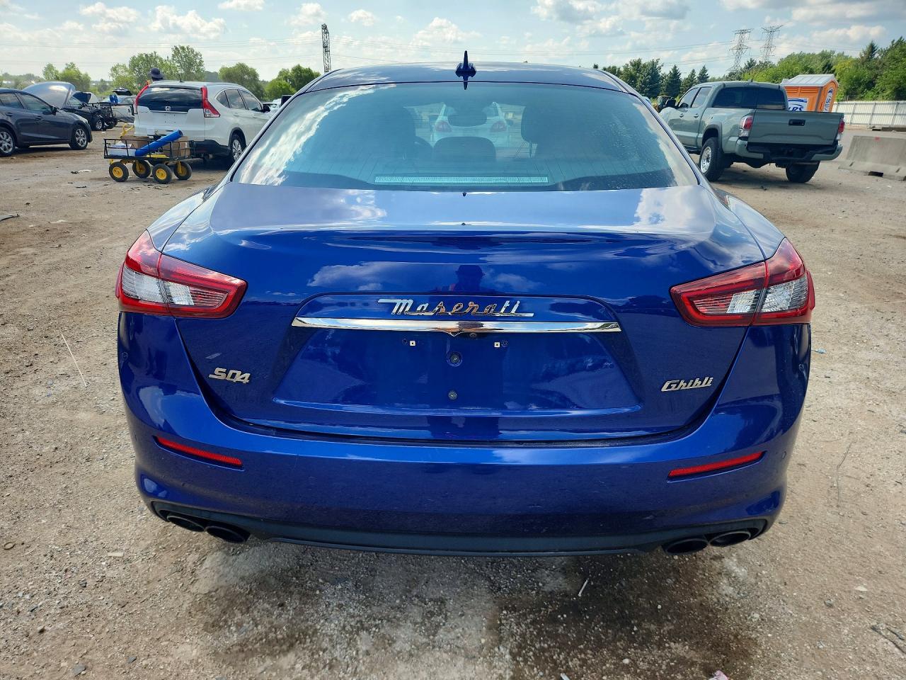 2020 Maserati Ghibli S Blue vin: ZAM57YTA0L1354583
