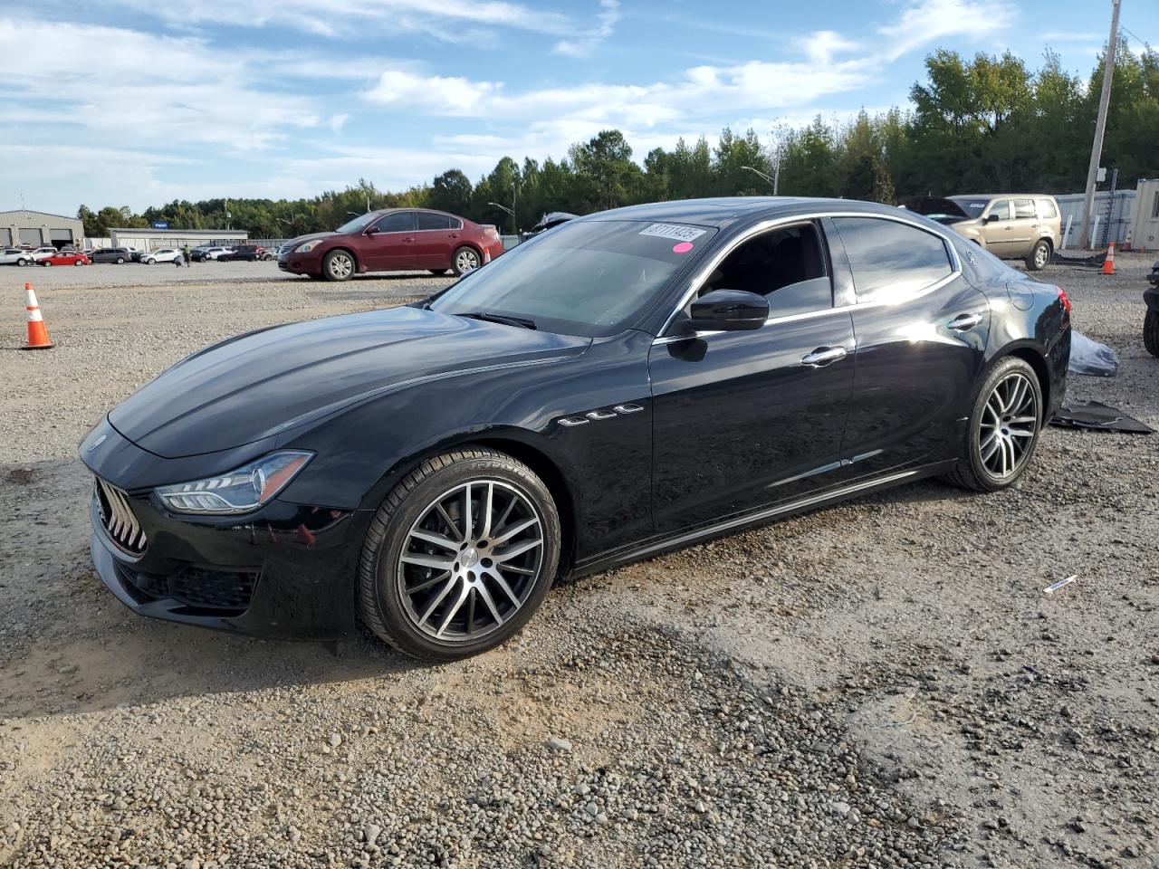 2018 Maserati Ghibli S Black vin: ZAM57YTA6J1271060