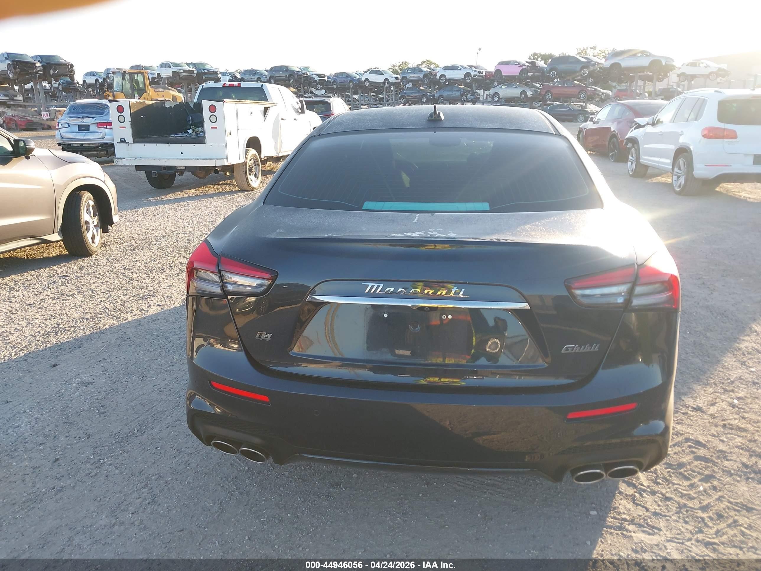 2024 Maserati Ghibli Modena Ultima Q4 Black vin: ZAM57YTM3RX452829