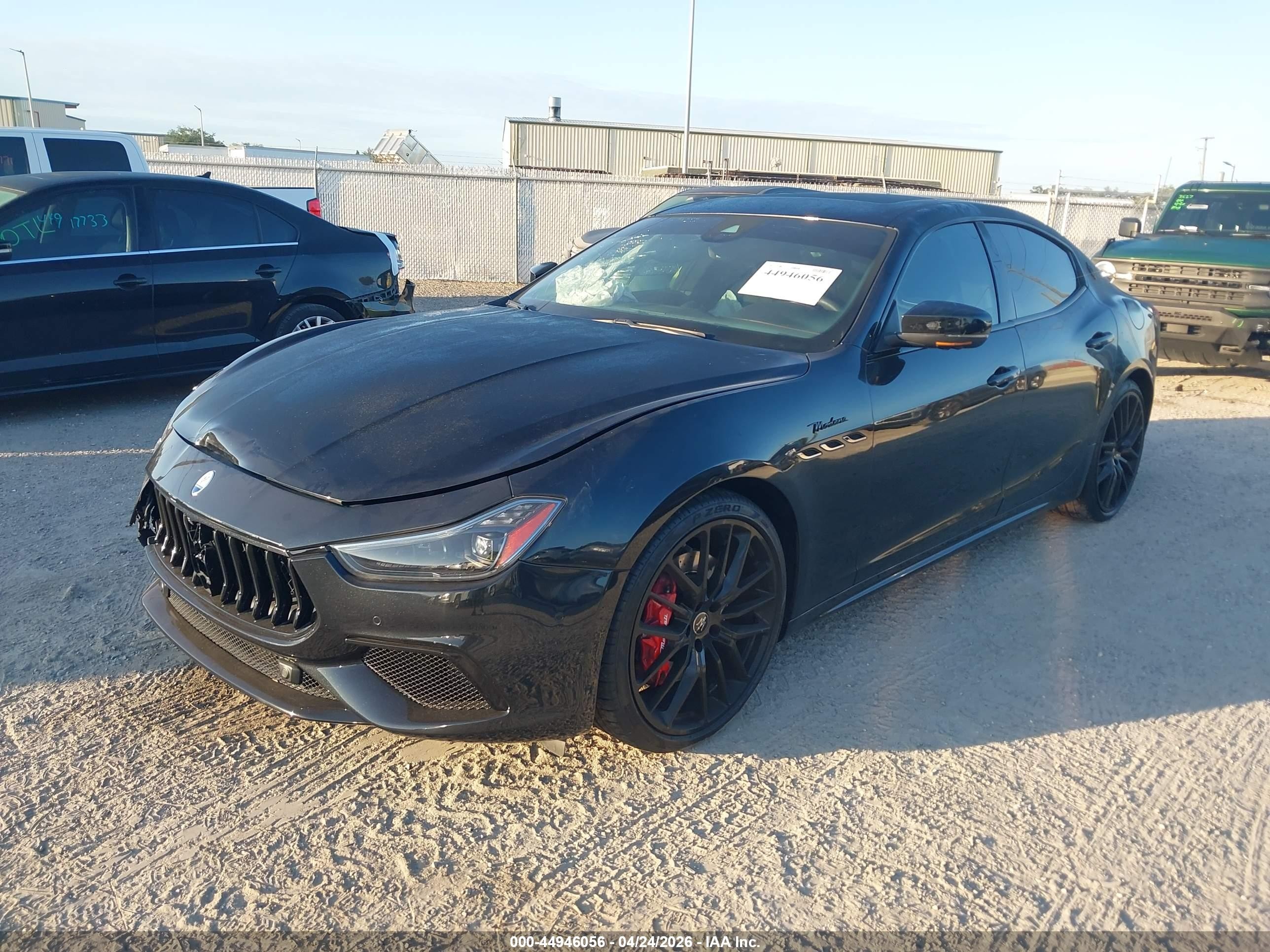 2024 Maserati Ghibli Modena Ultima Q4 Black vin: ZAM57YTM3RX452829