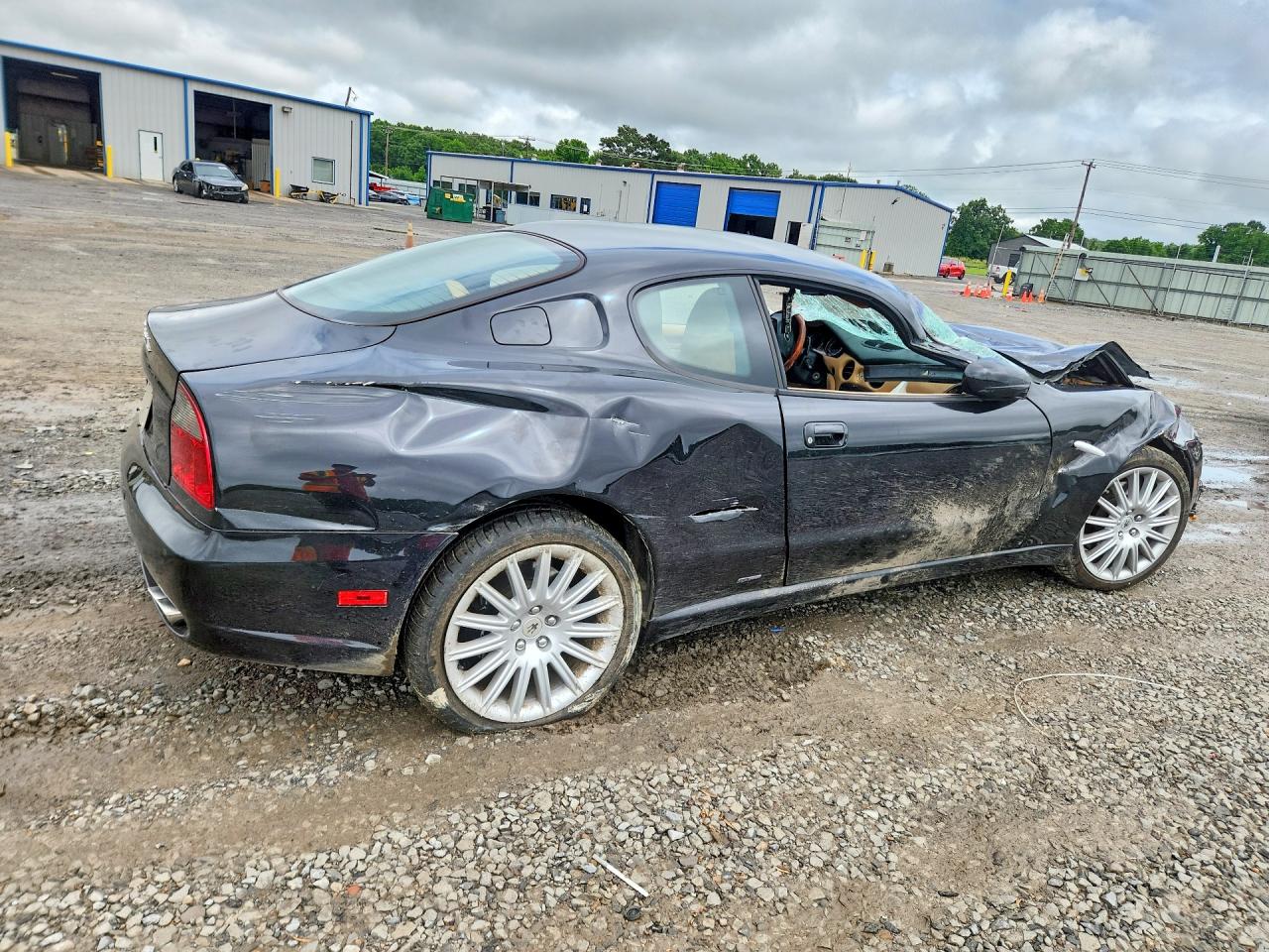 2002 Maserati Coupe Gt Charcoal vin: ZAMBC38A720008402