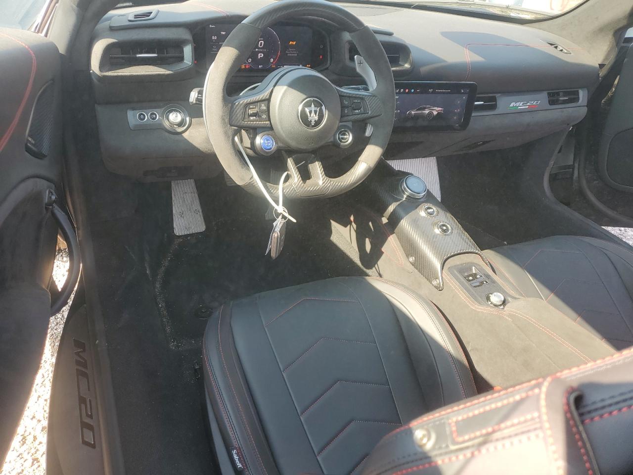 2023 Maserati Mc20 Черный vin: ZAMBMSAB5P0444747
