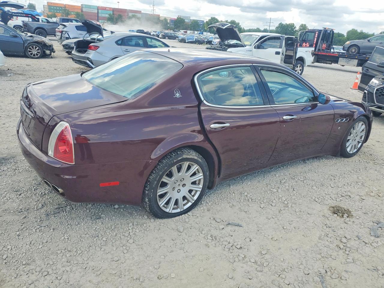 2005 Maserati Quattroporte M139 Burgundy vin: ZAMCE39A050018478