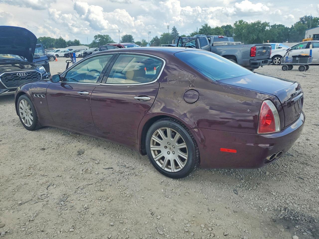 2005 Maserati Quattroporte M139 Burgundy vin: ZAMCE39A050018478