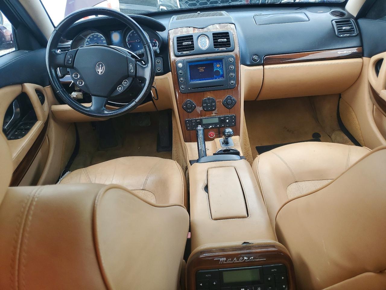 2005 Maserati Quattroporte M139 Burgundy vin: ZAMCE39A050018478