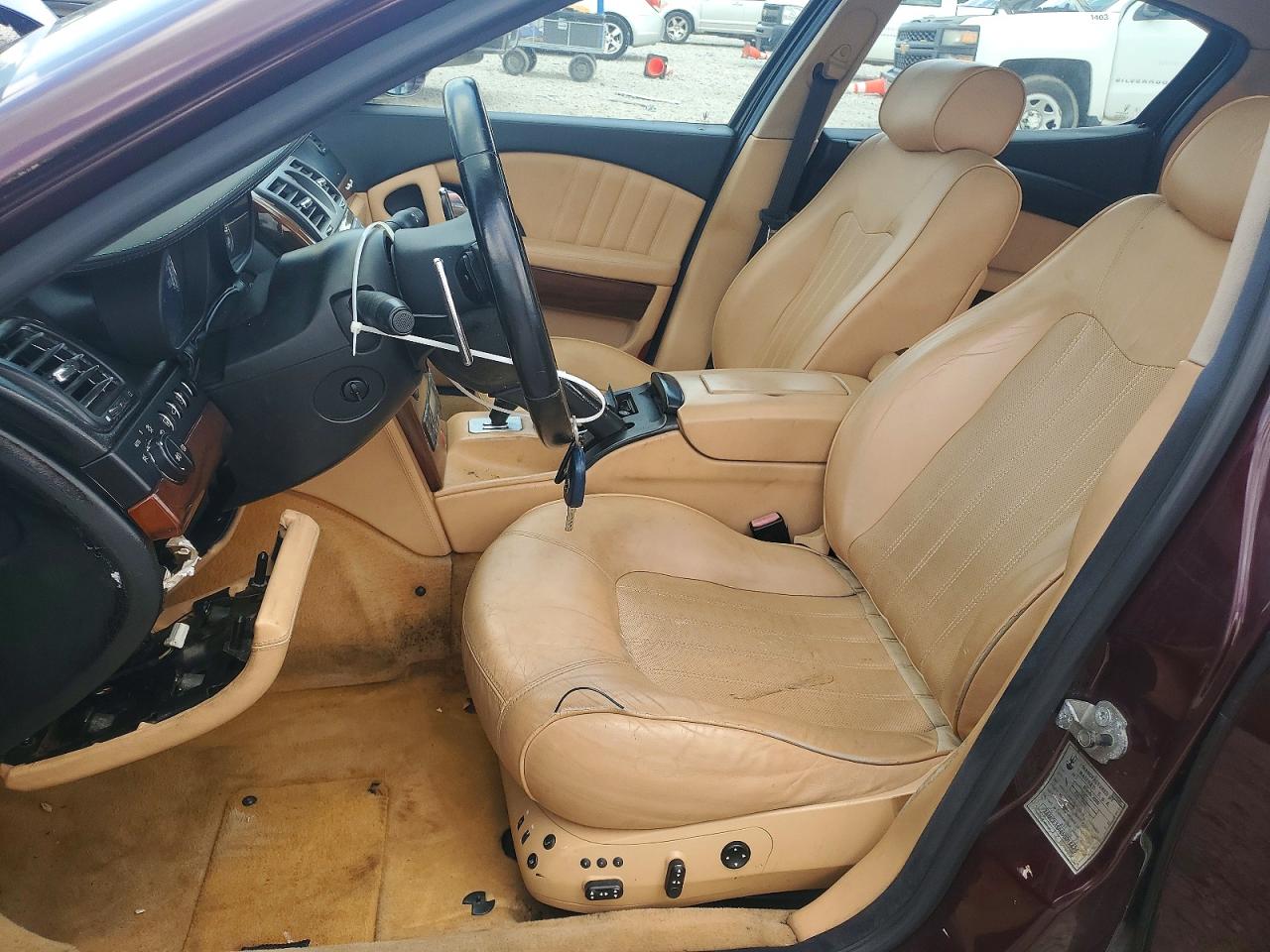 2005 Maserati Quattroporte M139 Burgundy vin: ZAMCE39A050018478