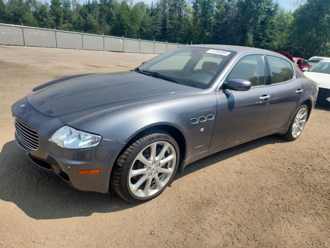 2006 Maserati Quattroporte M139 Gray vin: ZAMCE39A460024365