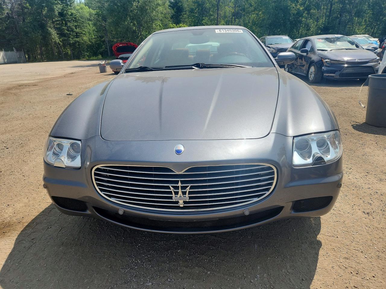 2006 Maserati Quattroporte M139 Gray vin: ZAMCE39A460024365