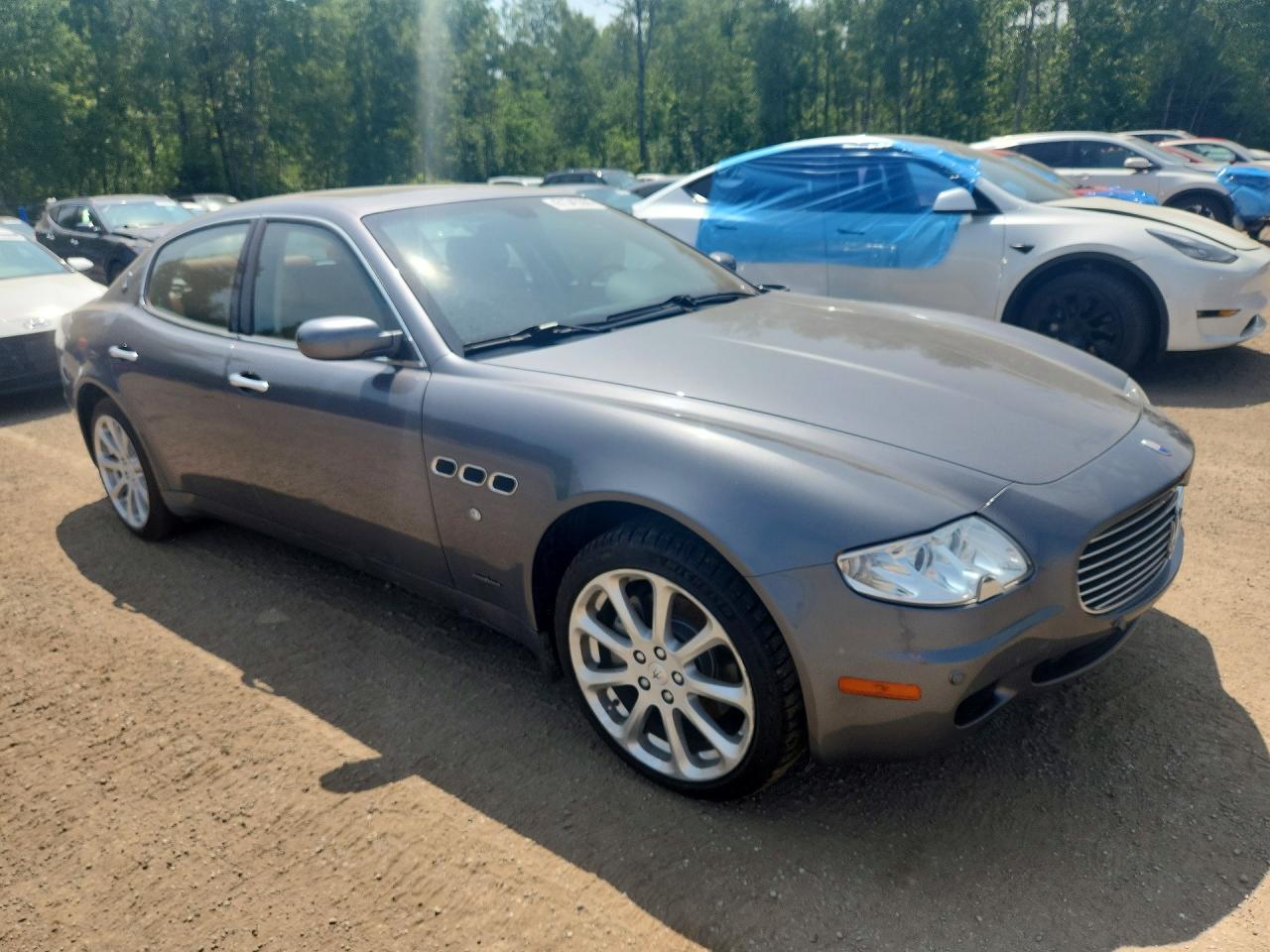 2006 Maserati Quattroporte M139 Gray vin: ZAMCE39A460024365