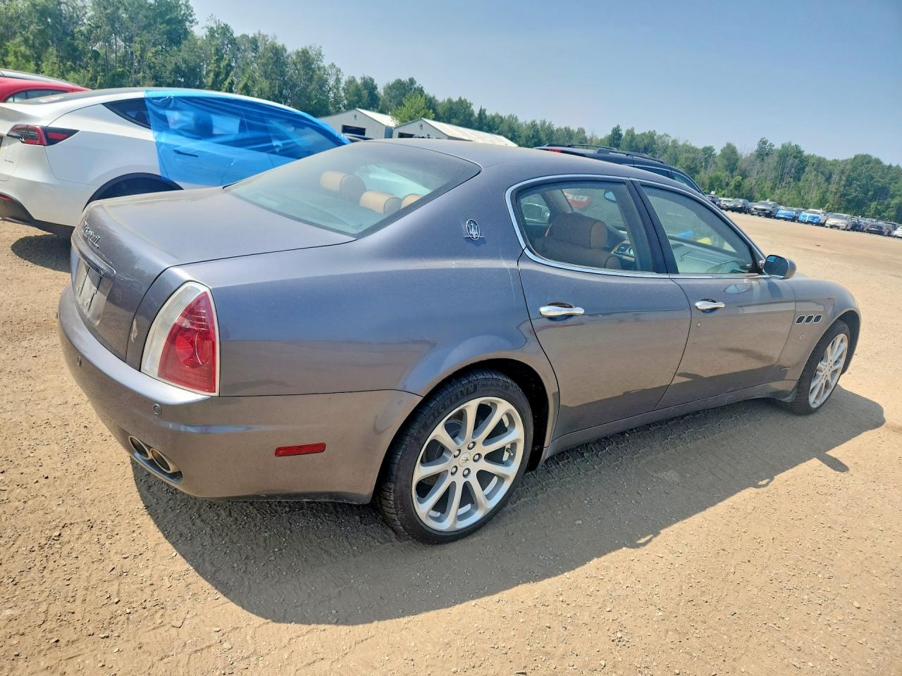 2006 Maserati Quattroporte M139 Gray vin: ZAMCE39A460024365