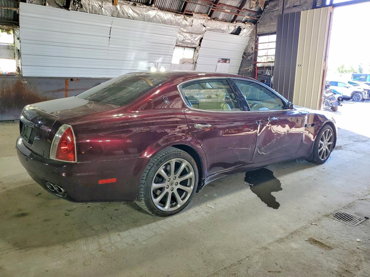 2005 Maserati Quattroporte M139 Burgundy vin: ZAMCE39A550018864