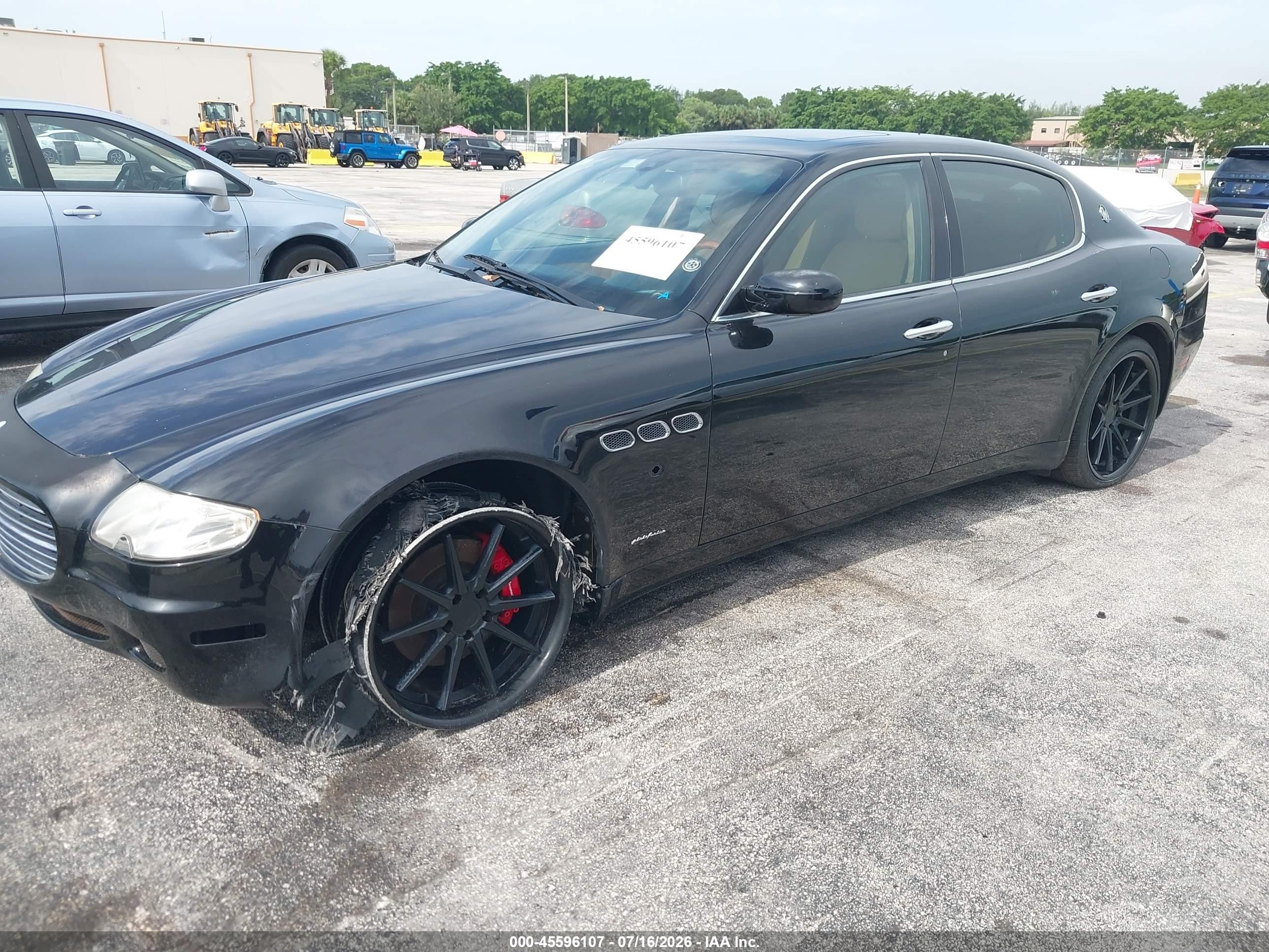 2006 Maserati Quattroporte Executive Gt/sport Gt Black vin: ZAMCE39A660020642