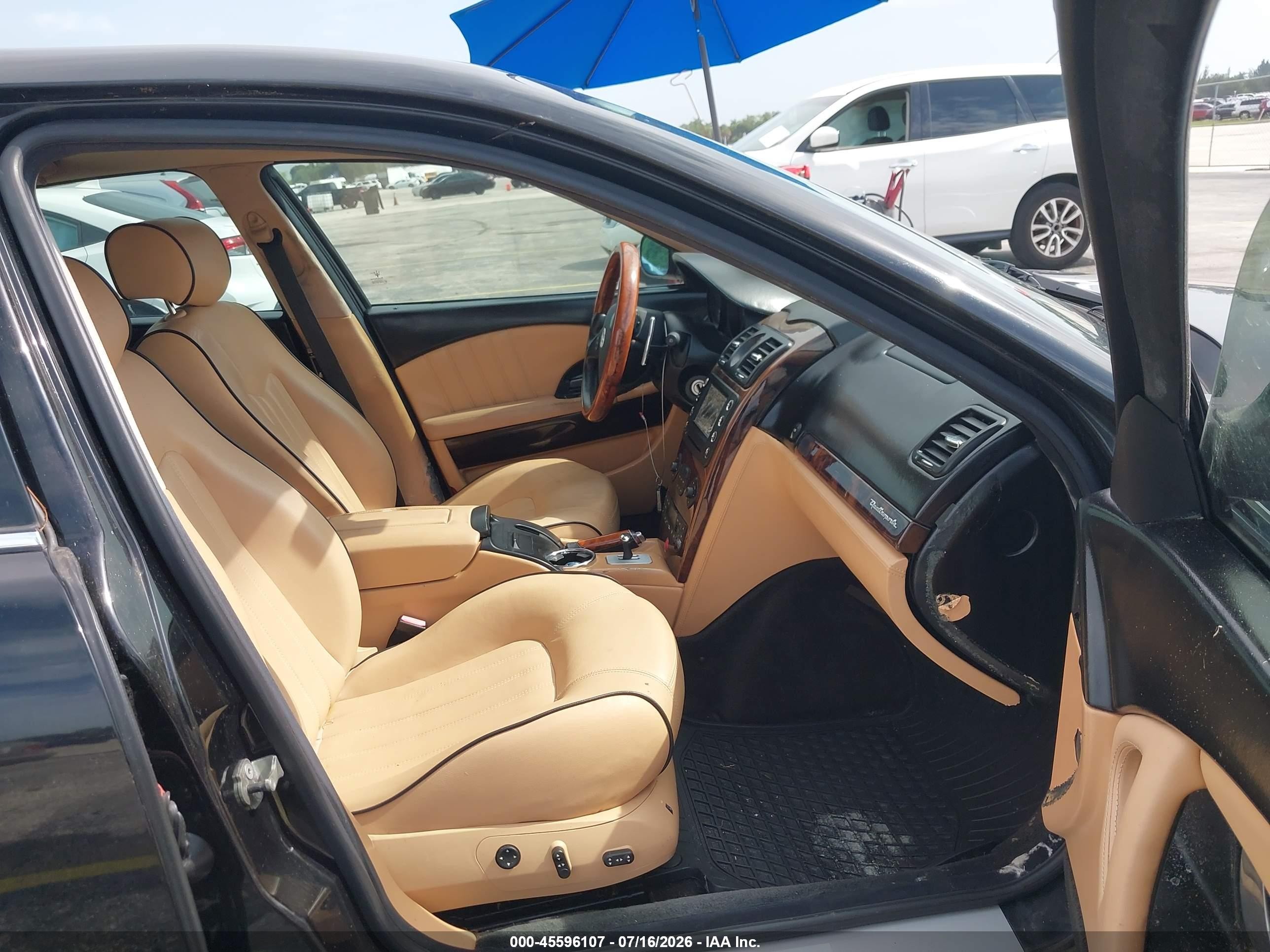 2006 Maserati Quattroporte Executive Gt/sport Gt Black vin: ZAMCE39A660020642