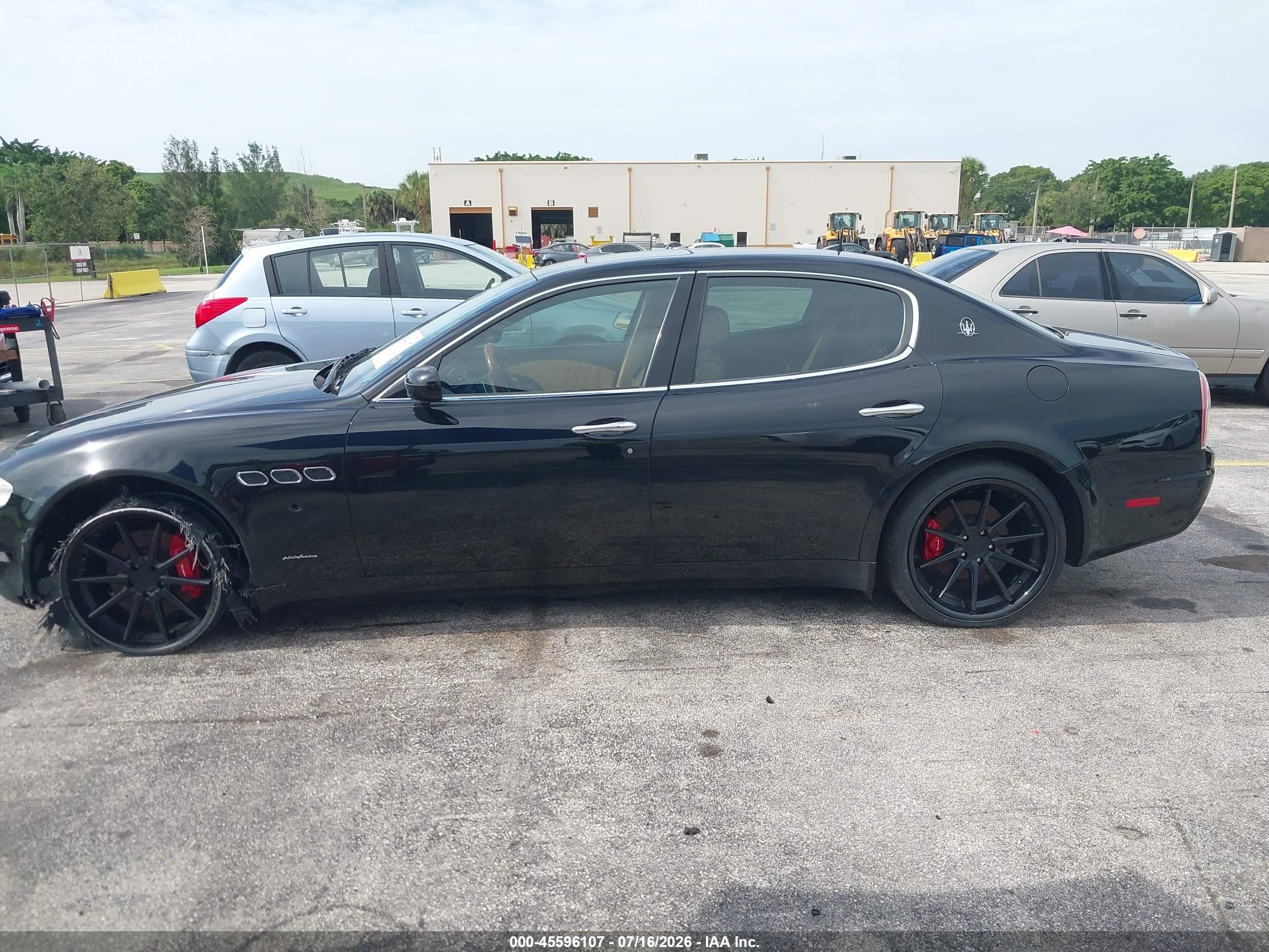 2006 Maserati Quattroporte Executive Gt/sport Gt Black vin: ZAMCE39A660020642