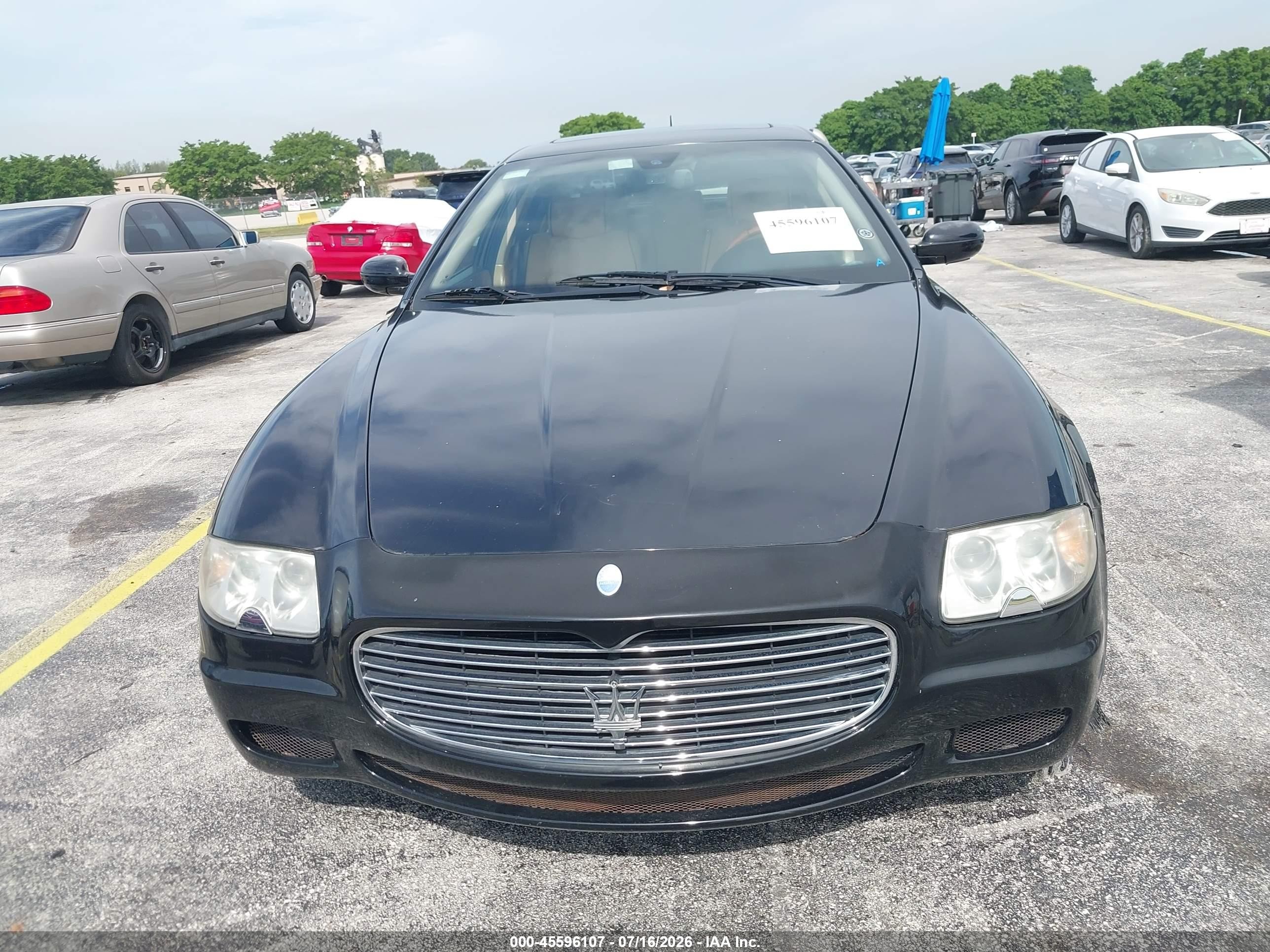 2006 Maserati Quattroporte Executive Gt/sport Gt Black vin: ZAMCE39A660020642