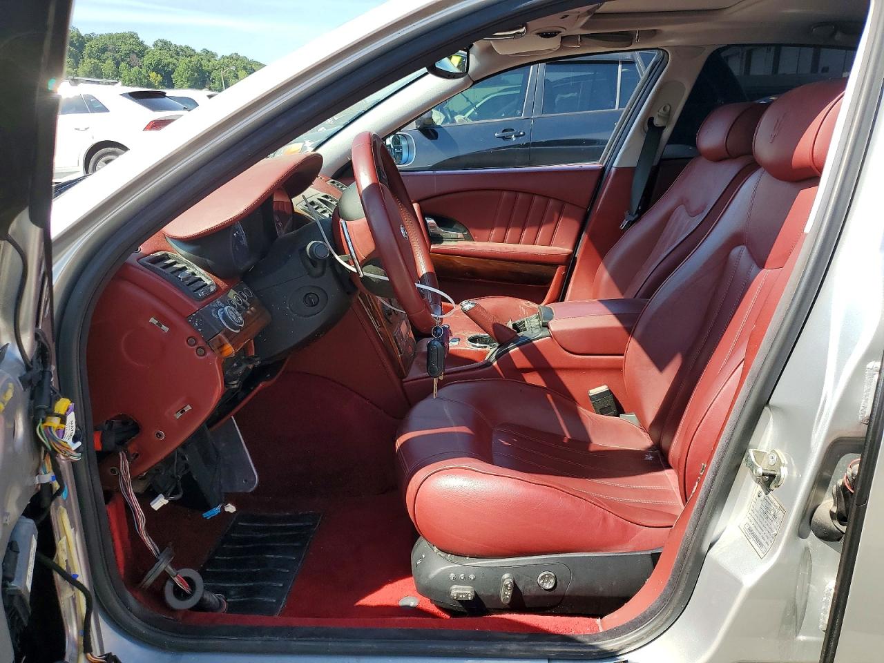 2005 Maserati Quattroporte M139 Silver vin: ZAMCE39A750014721