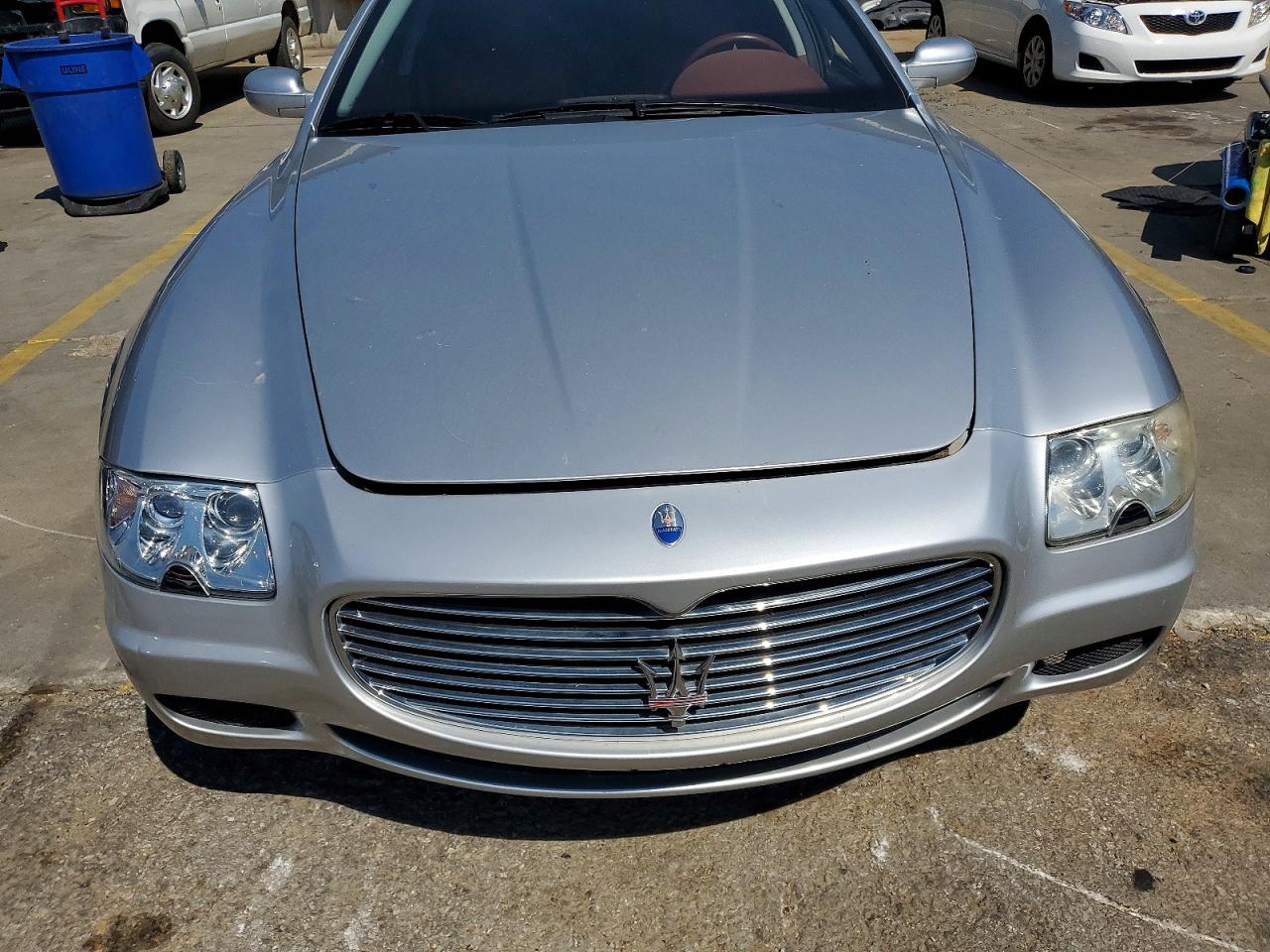 2005 Maserati Quattroporte M139 Silver vin: ZAMCE39A750014721