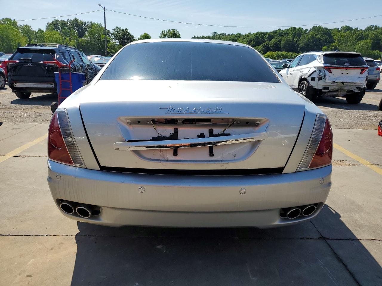 2005 Maserati Quattroporte M139 Silver vin: ZAMCE39A750014721