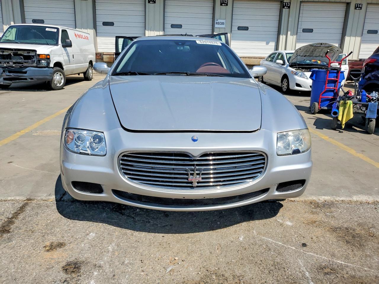 2005 Maserati Quattroporte M139 Silver vin: ZAMCE39A750014721