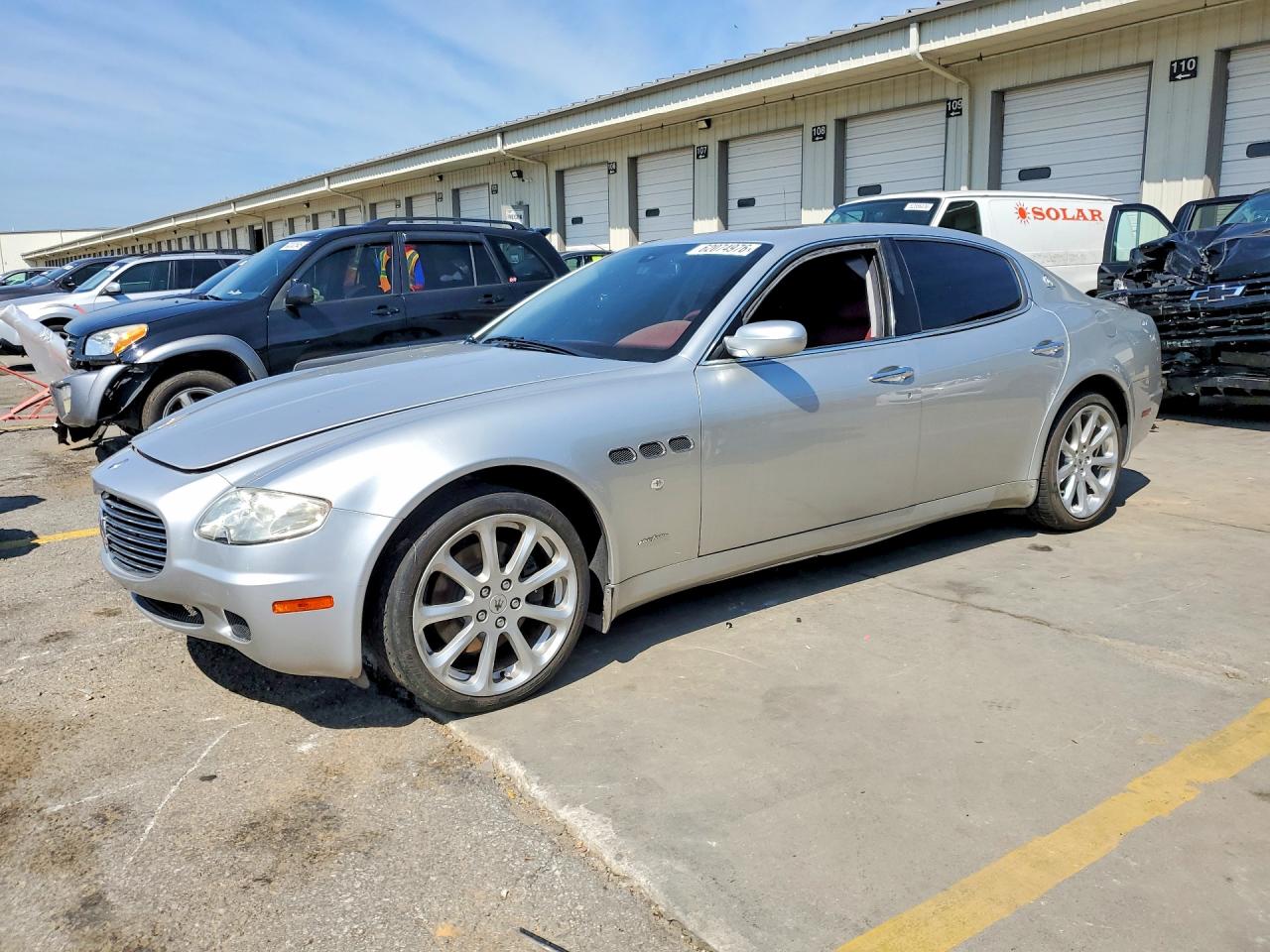 2005 Maserati Quattroporte M139 Silver vin: ZAMCE39A750014721