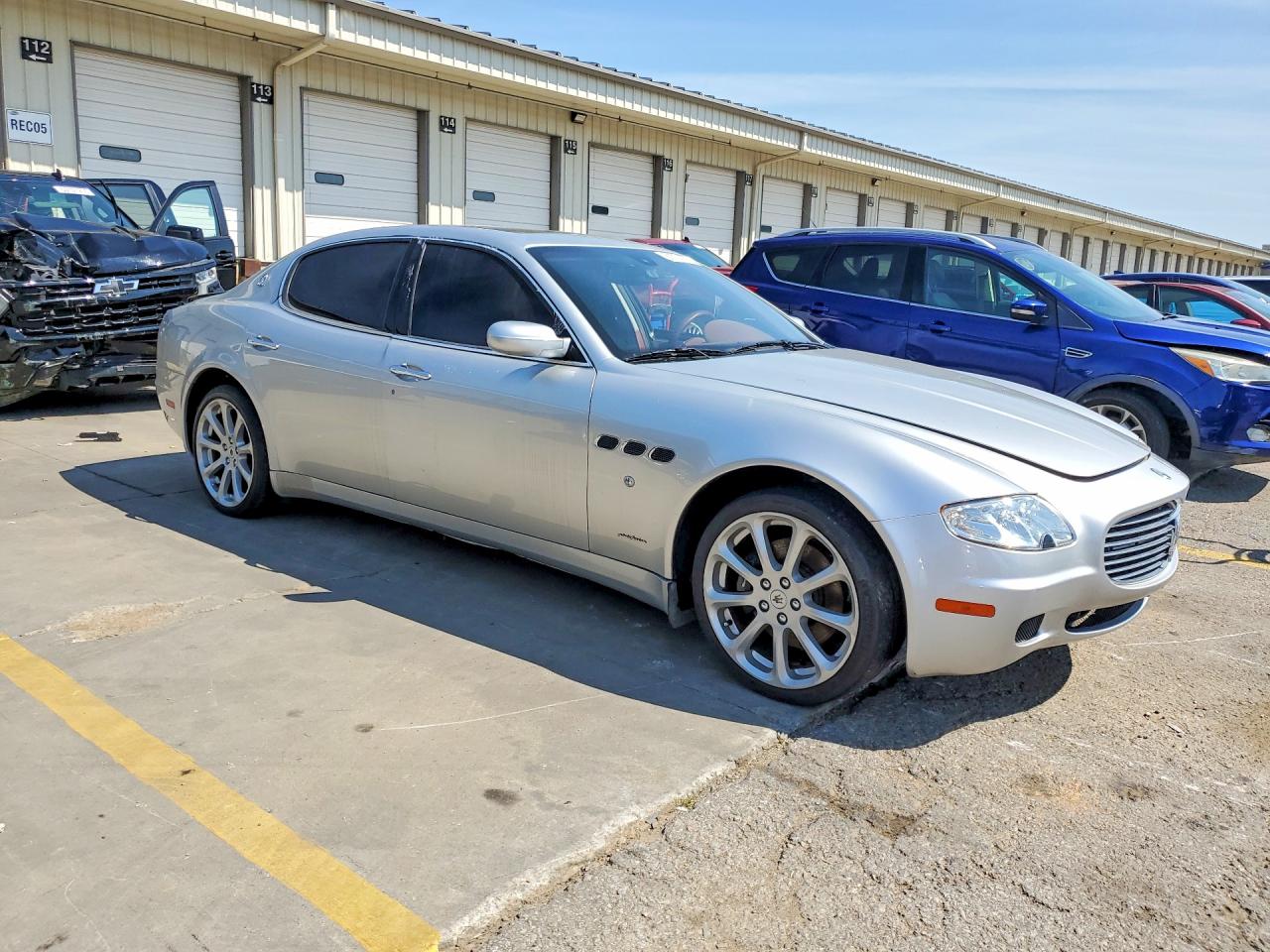 2005 Maserati Quattroporte M139 Silver vin: ZAMCE39A750014721