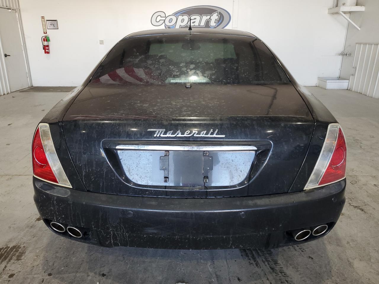 2005 Maserati Quattroporte M139 Black vin: ZAMCE39AX50017290