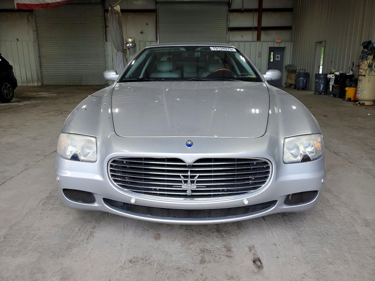 2006 Maserati Quattroporte M139 Silver vin: ZAMCE39AX60023284