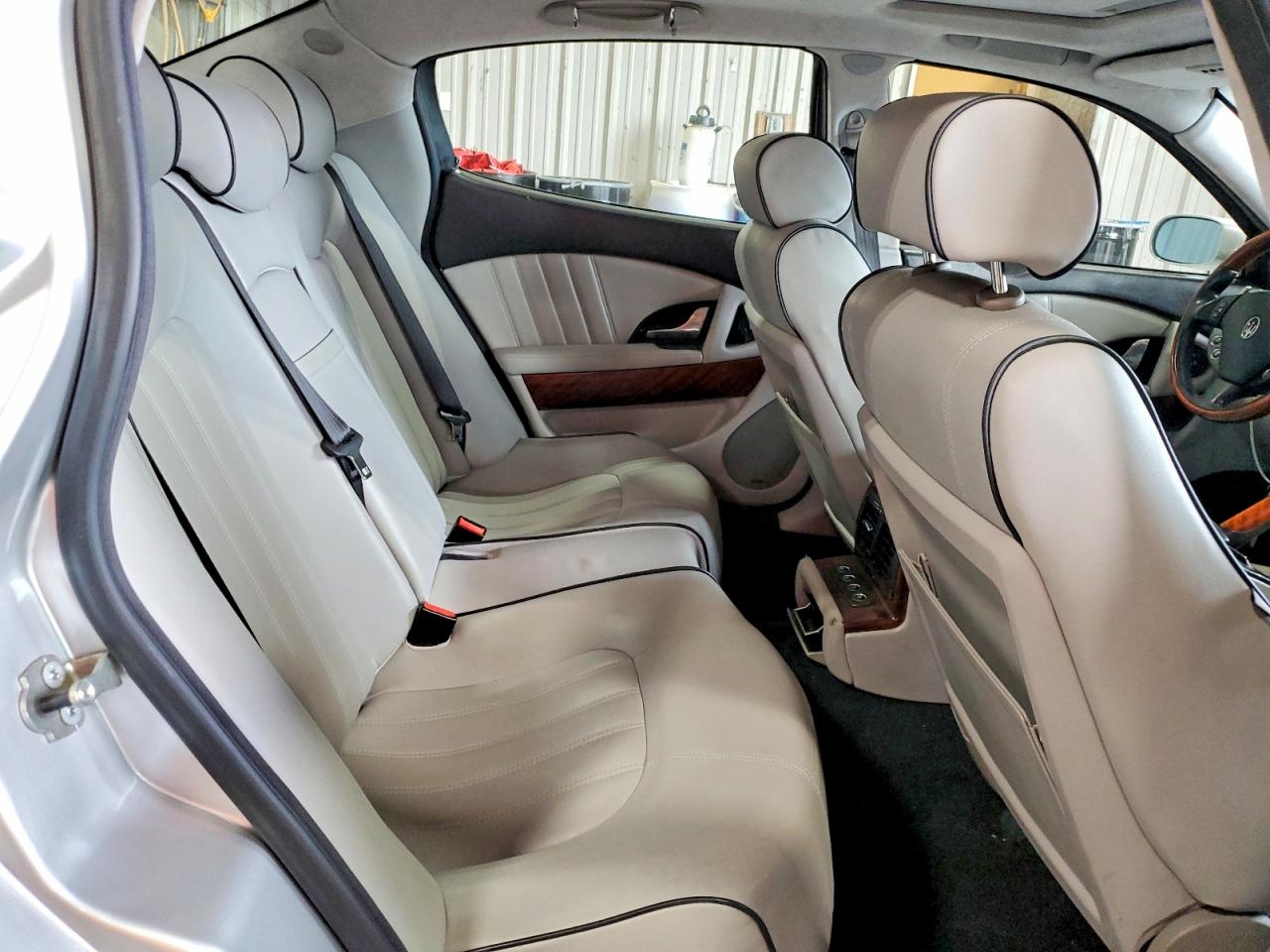 2006 Maserati Quattroporte M139 Silver vin: ZAMCE39AX60023284