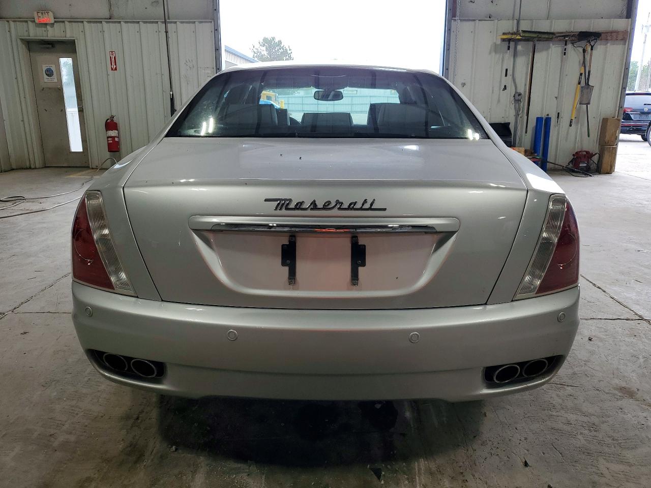 2006 Maserati Quattroporte M139 Silver vin: ZAMCE39AX60023284