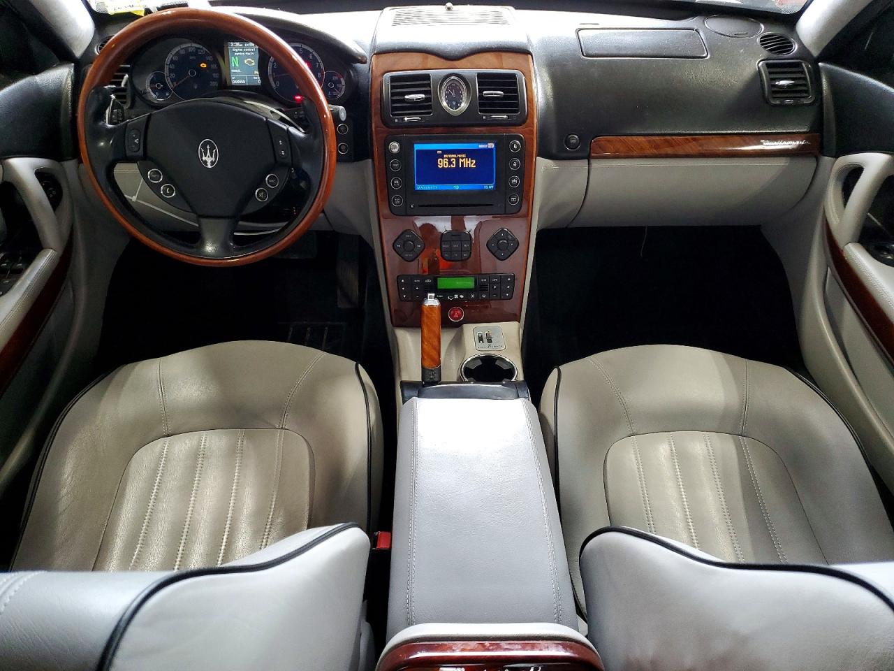 2006 Maserati Quattroporte M139 Silver vin: ZAMCE39AX60023284
