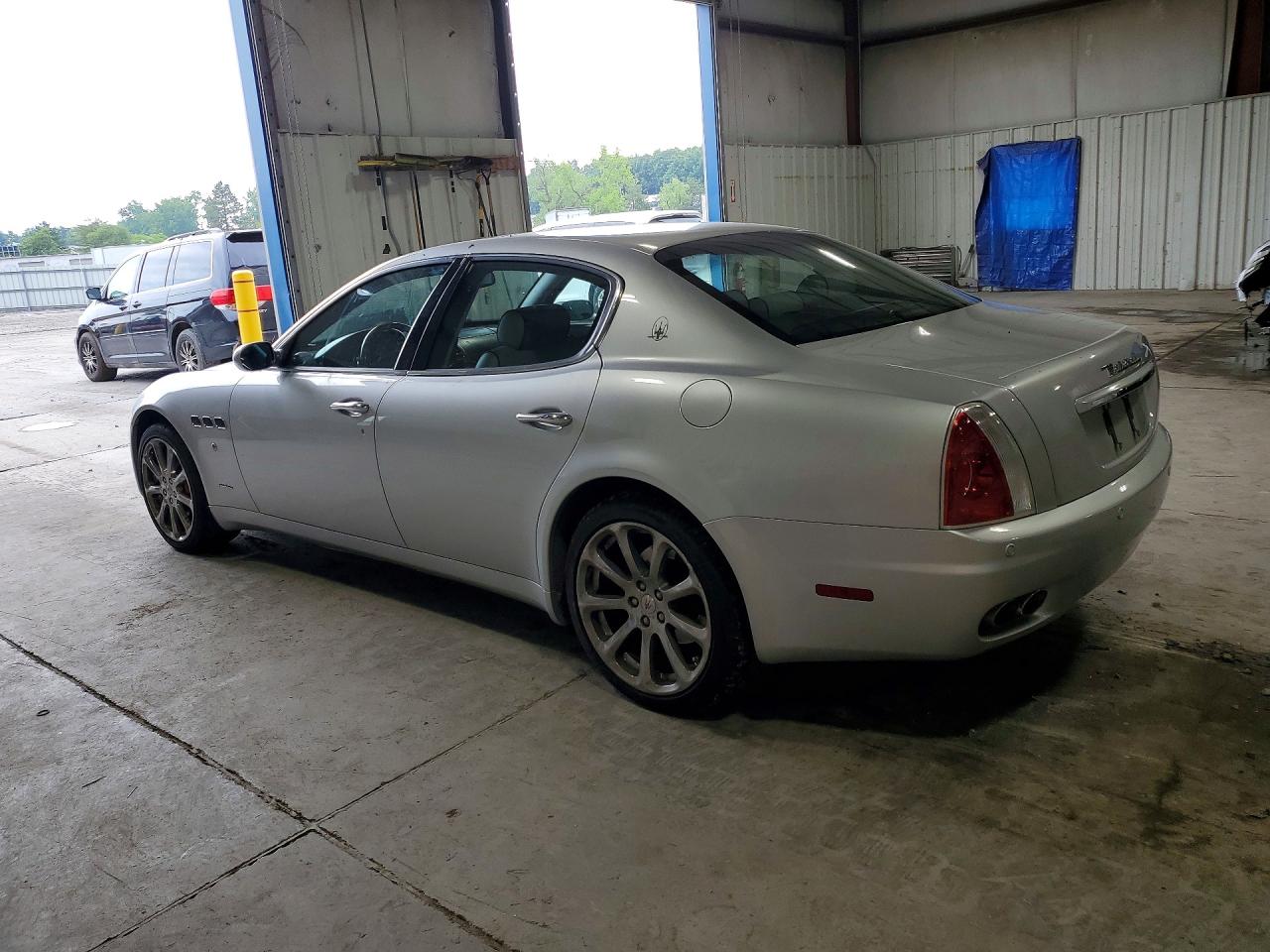 2006 Maserati Quattroporte M139 Silver vin: ZAMCE39AX60023284