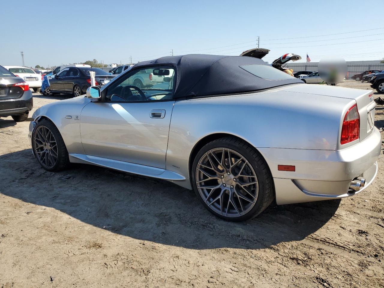 2006 Maserati Gransport Spyder Silver vin: ZAMEB18A160024220