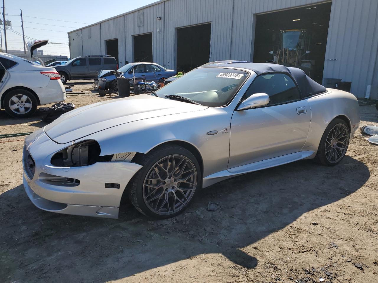 2006 Maserati Gransport Spyder Silver vin: ZAMEB18A160024220