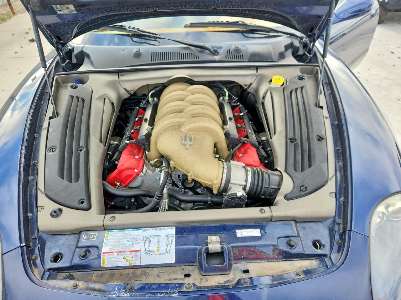 2006 Maserati Gransport Spyder Blue vin: ZAMEB18A960025454