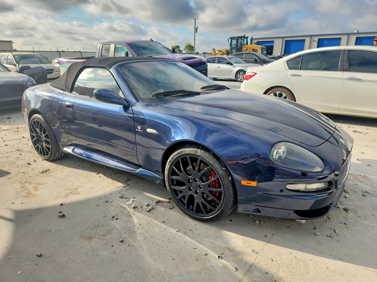2006 Maserati Gransport Spyder Blue vin: ZAMEB18A960025454